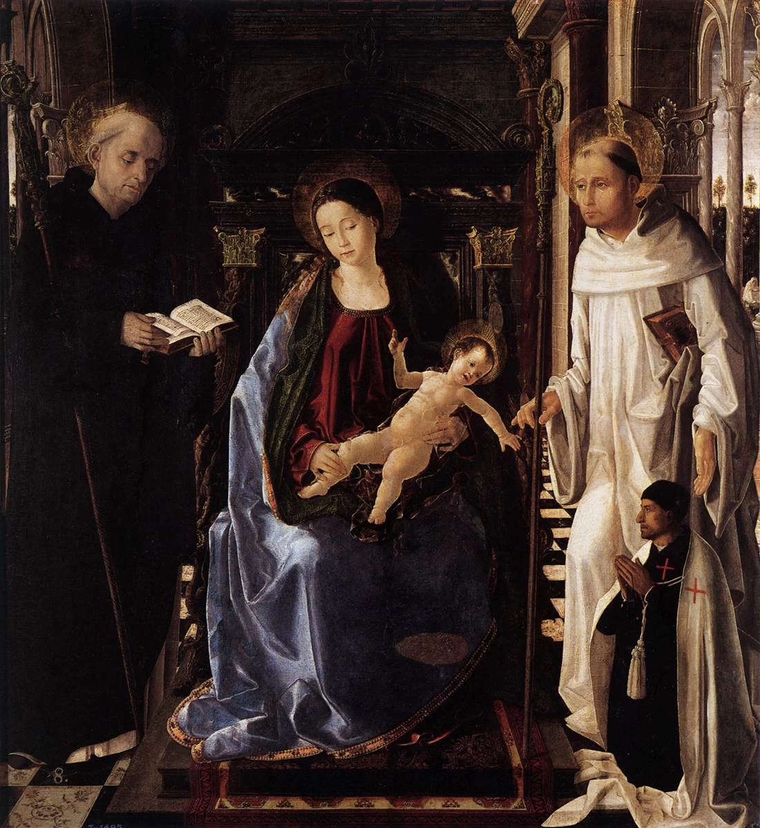 Vergine del Cavaliere di Montesa - Museo del Prado, Madrid